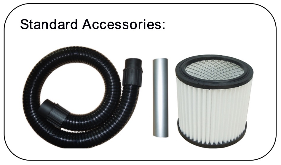 Aspirapolvere di cenere elettrica