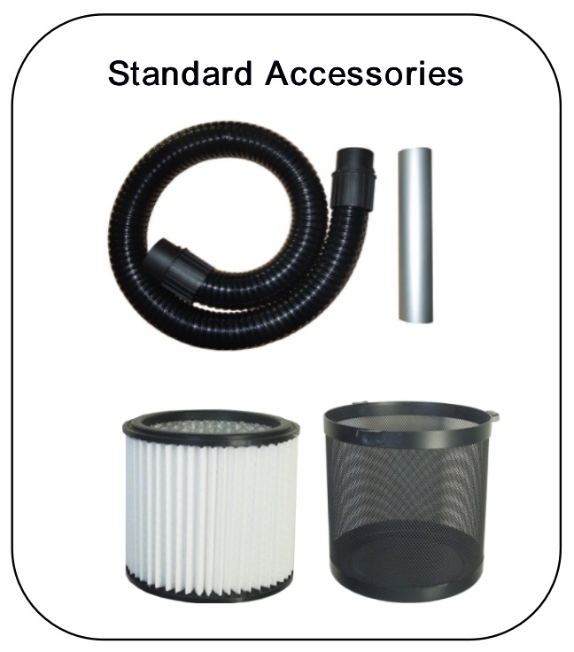 Aspirapolvere di cenere